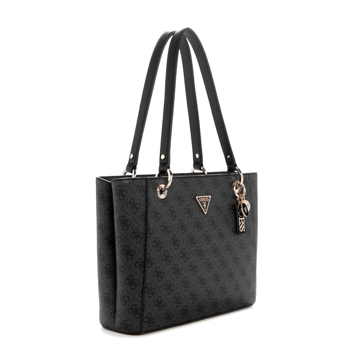 NOELLE II SMALL TOTE,COAL LOGO