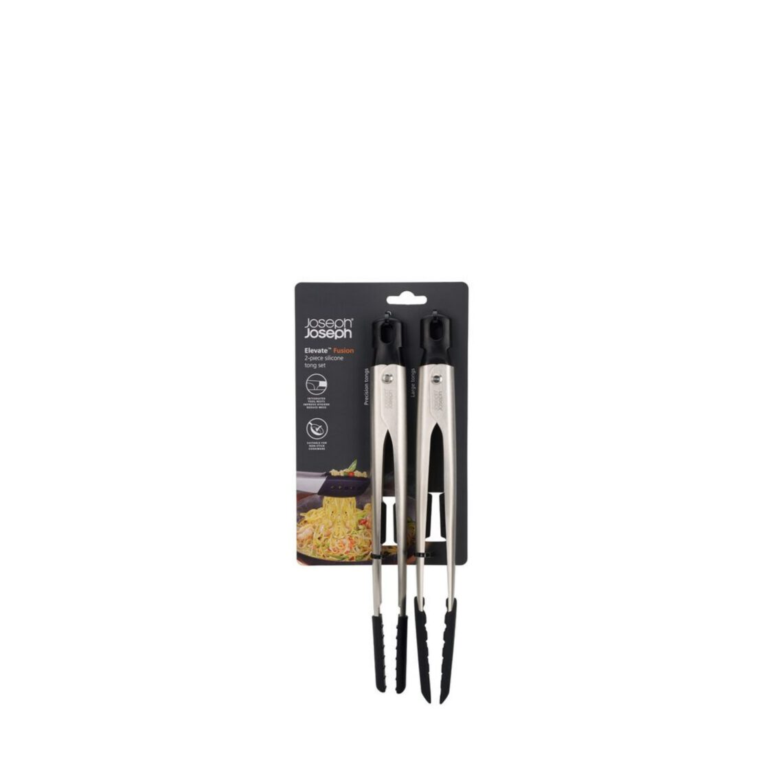 Joseph Joseph Elevate Fusion 2pc Silicone Tong Set (10573)