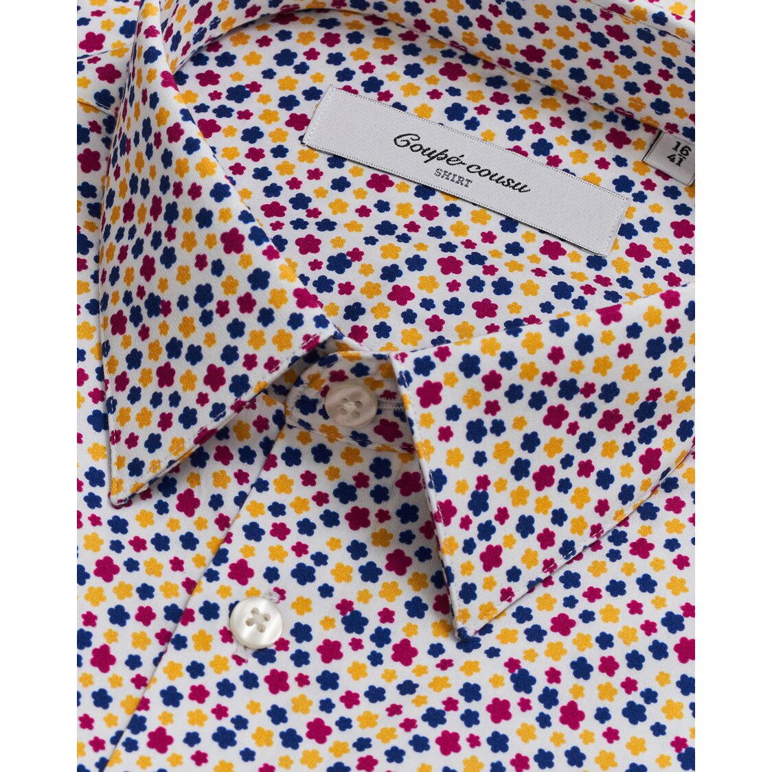 Coupe Cousu Short Sleeve Print Shirt CCSSE244-PRINT