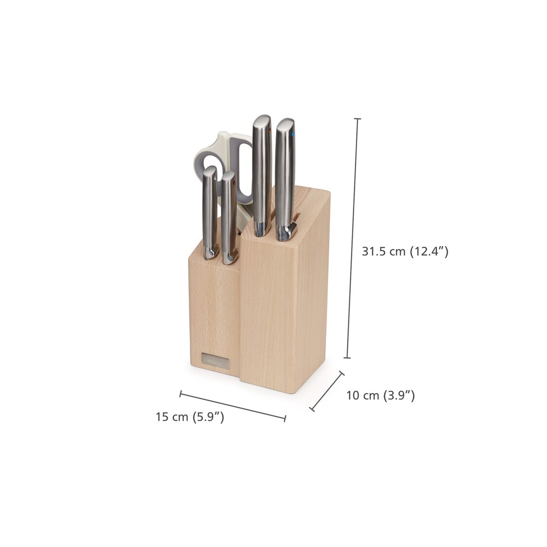 Joseph-Joseph Elevate Fusion 5pcs Knife & Scissor Block