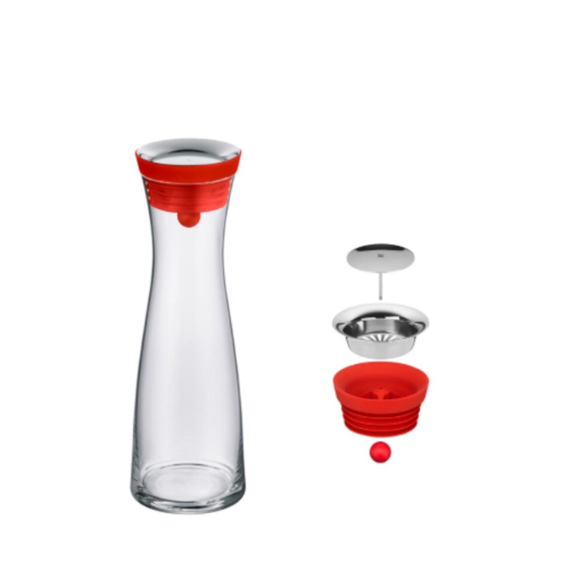 WMF Water Decanter 1.0L - Red (06-1770-9993)