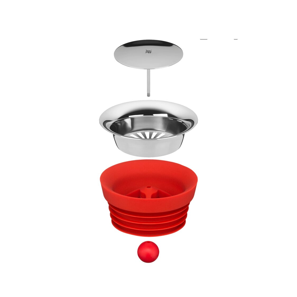 WMF Water Decanter 1.0L - Red (06-1770-9993)