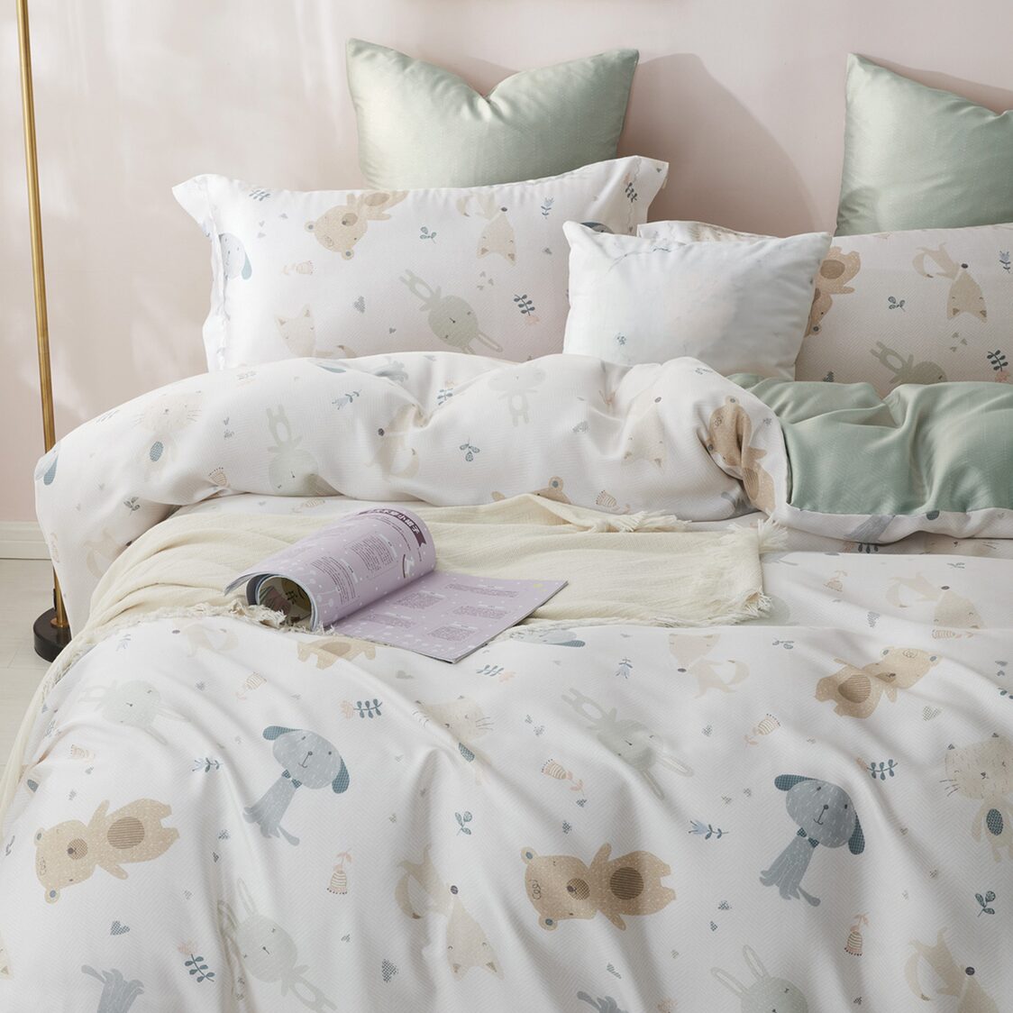 The Gang by Charles Millen 71 Ted  Fitted Sheet Set / Comforter / Budoir