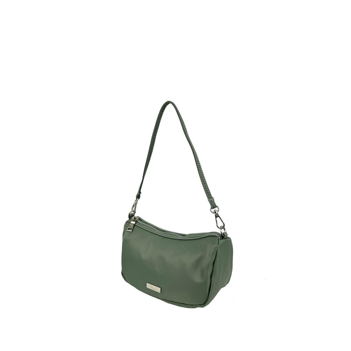 Mel&Co Casual Nylon Shoulder Sling Bag Small Sea Green