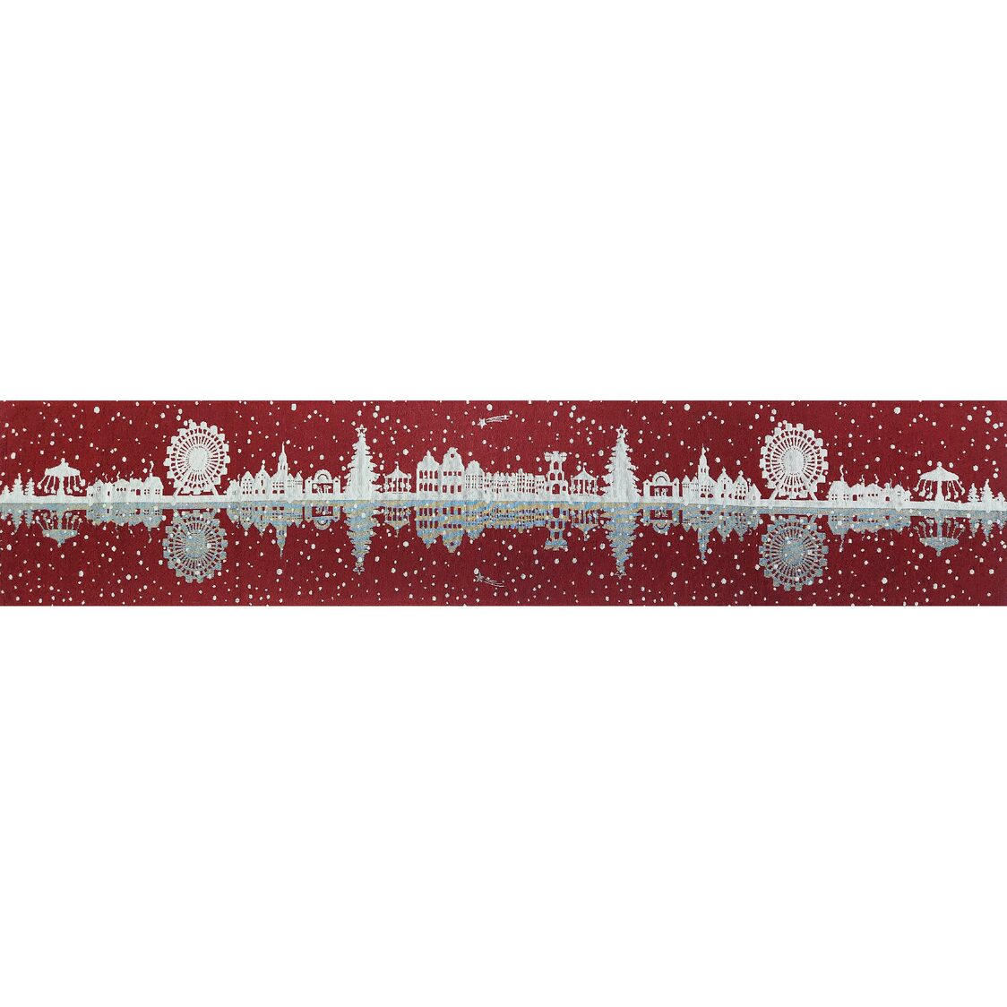 J. Rapee Carnival Tablerunner Red