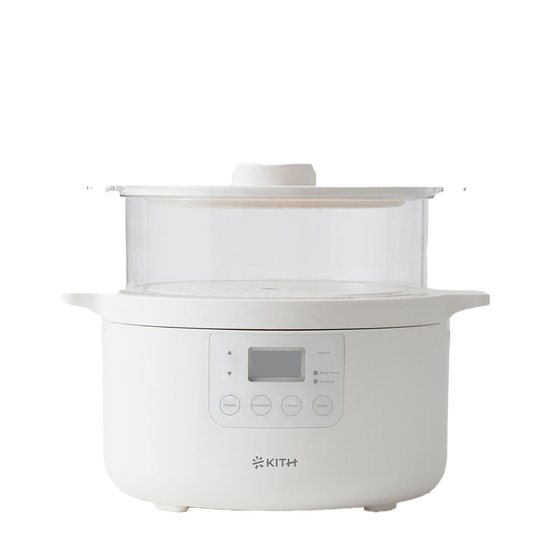 KITH Kyo 3L Electric Cooker with Bamboo Steamer