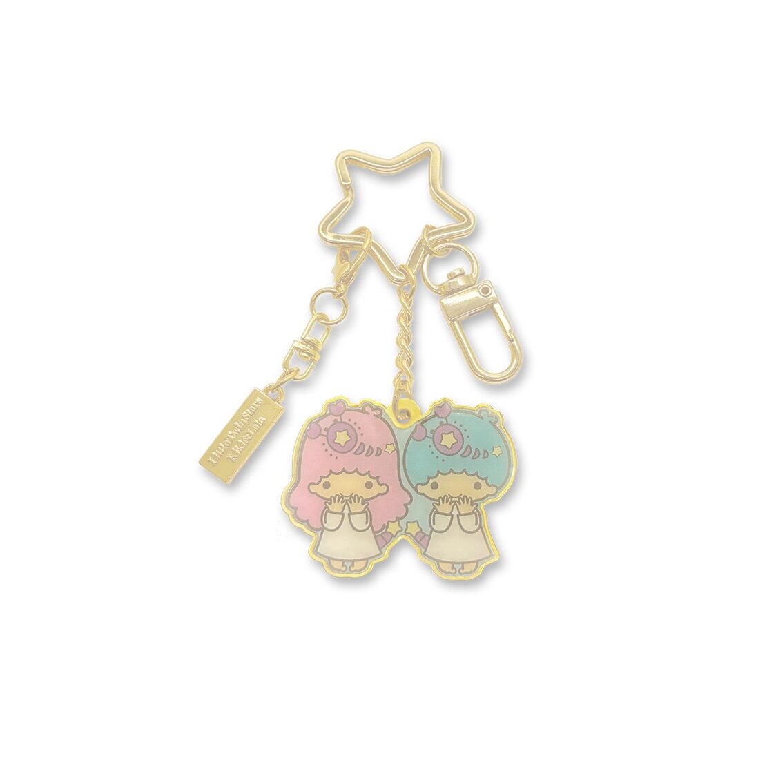 The Singapore Mint Scorpio Little Twin Stars Horoscope 24K Gold-Plated Keychain with 24K GP Charm