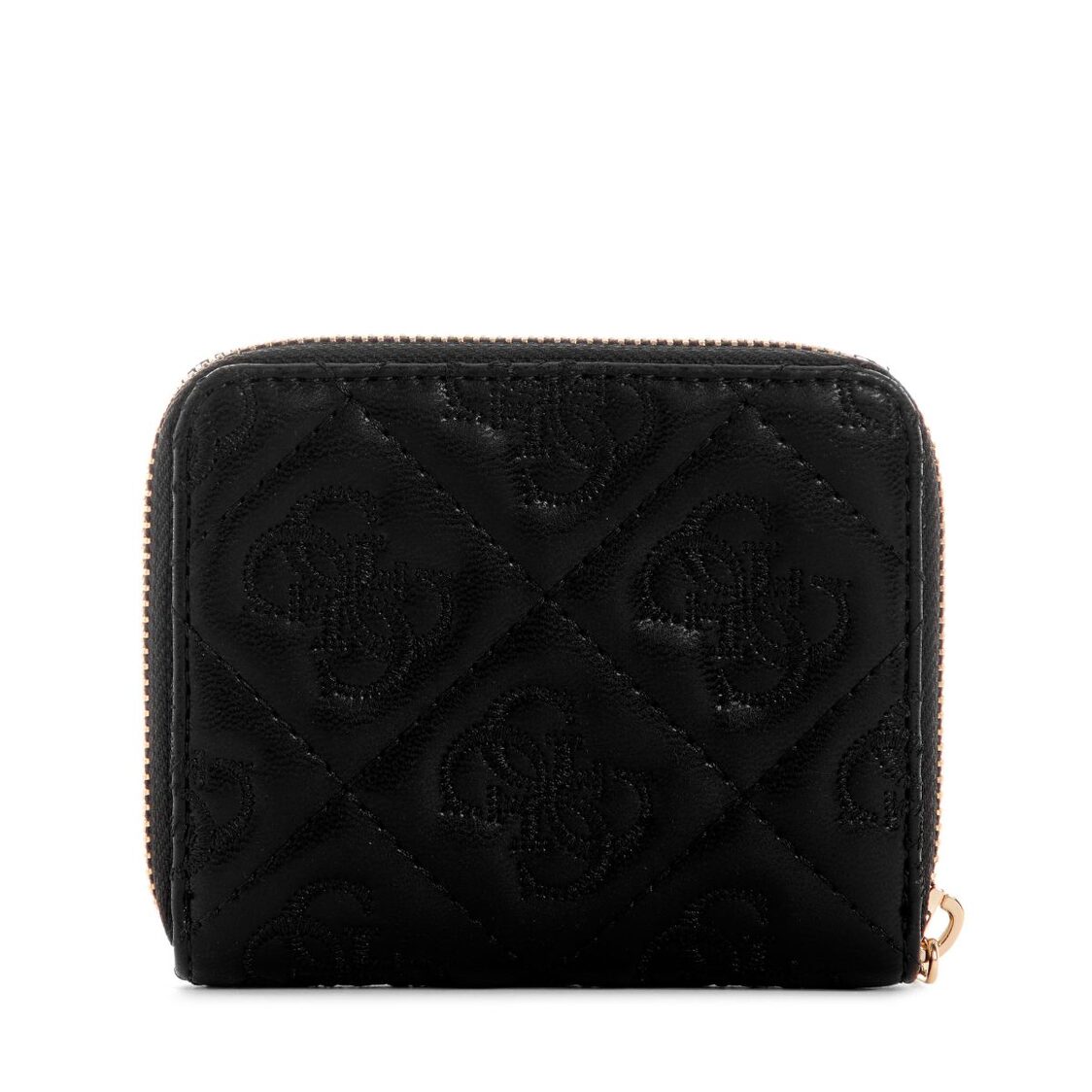 Guess Adelasia Slg Small Zip Around,Black