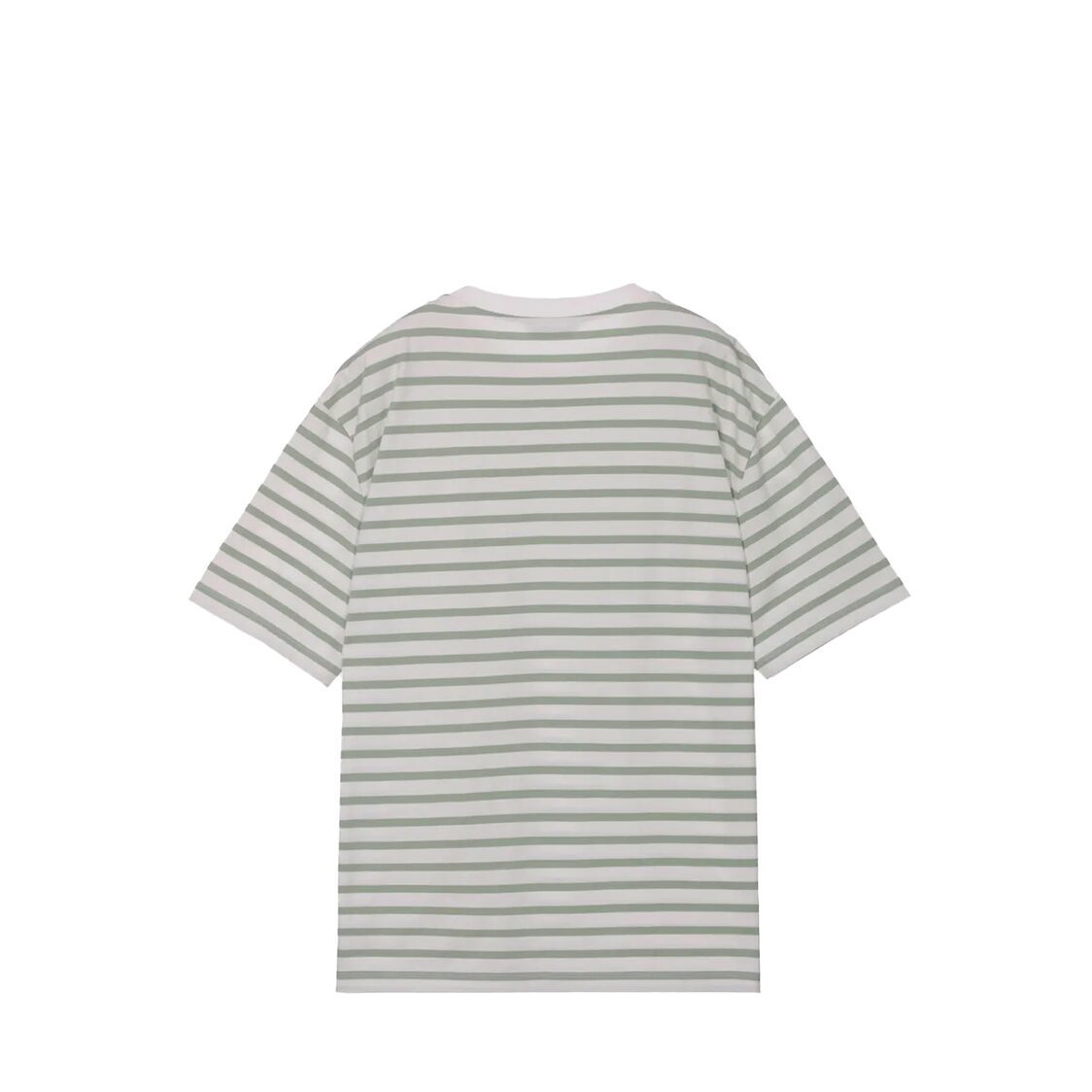 Mind Bridge Short-Sleeved Striped T-Shirt Green