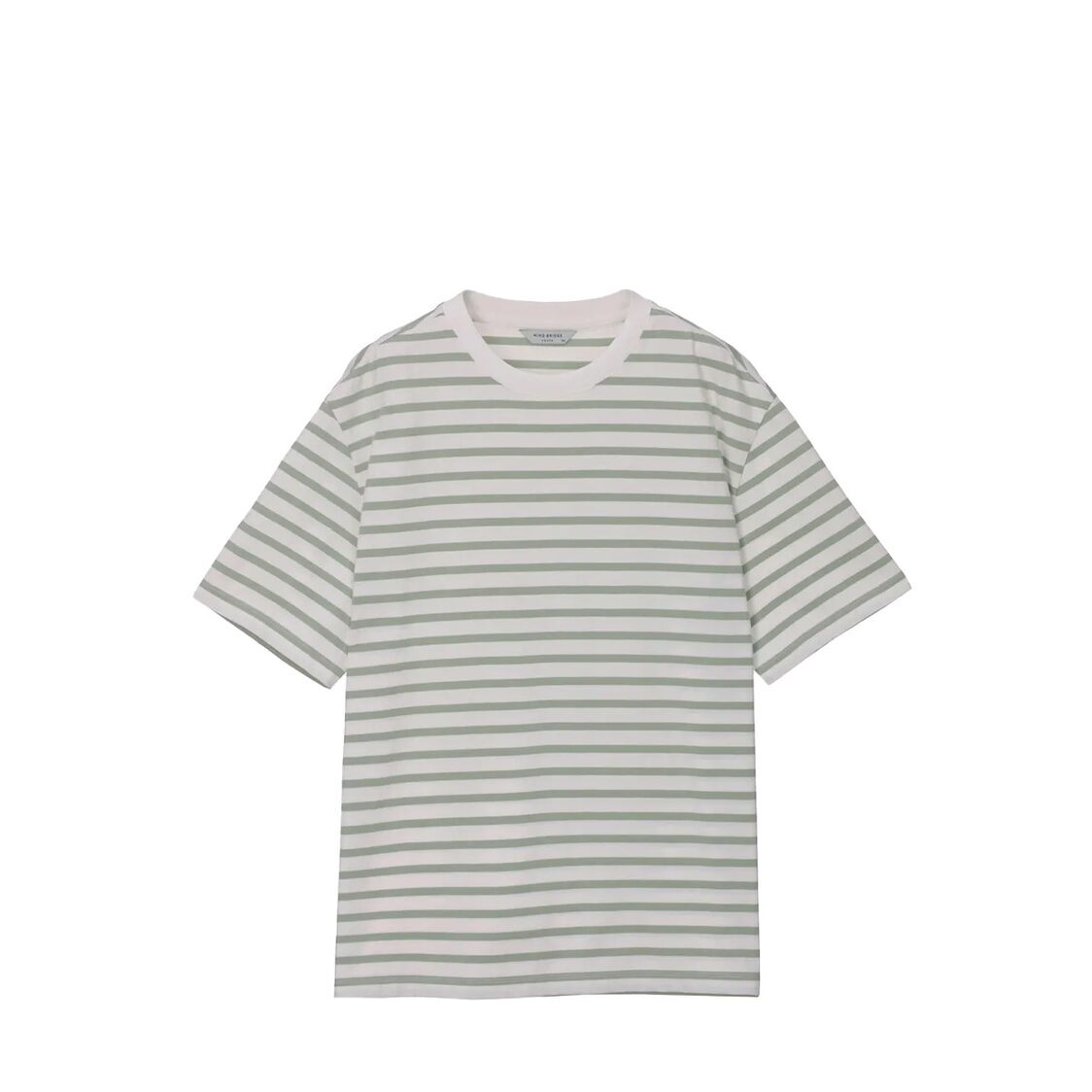 Mind Bridge Short-Sleeved Striped T-Shirt Green