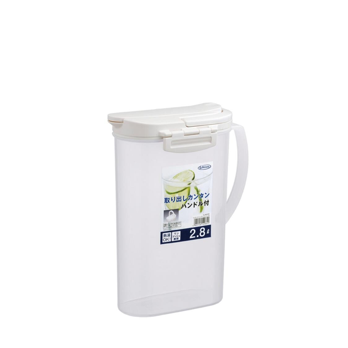 Lustroware Water Pitcher-2.8l (White)