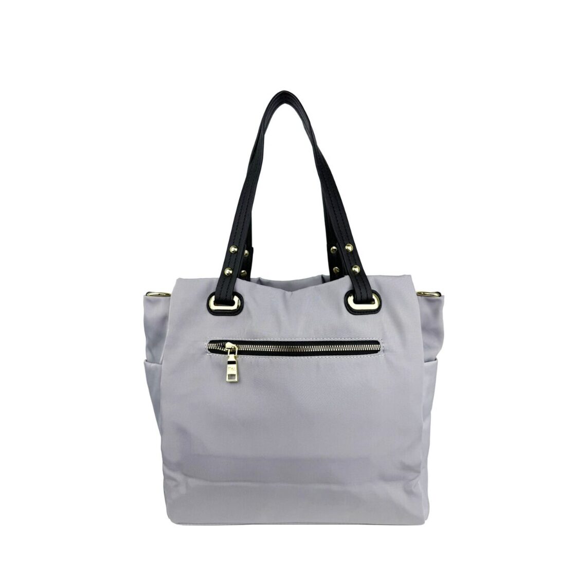 Mel&Co Nylon Double Handle Shoulder Bag