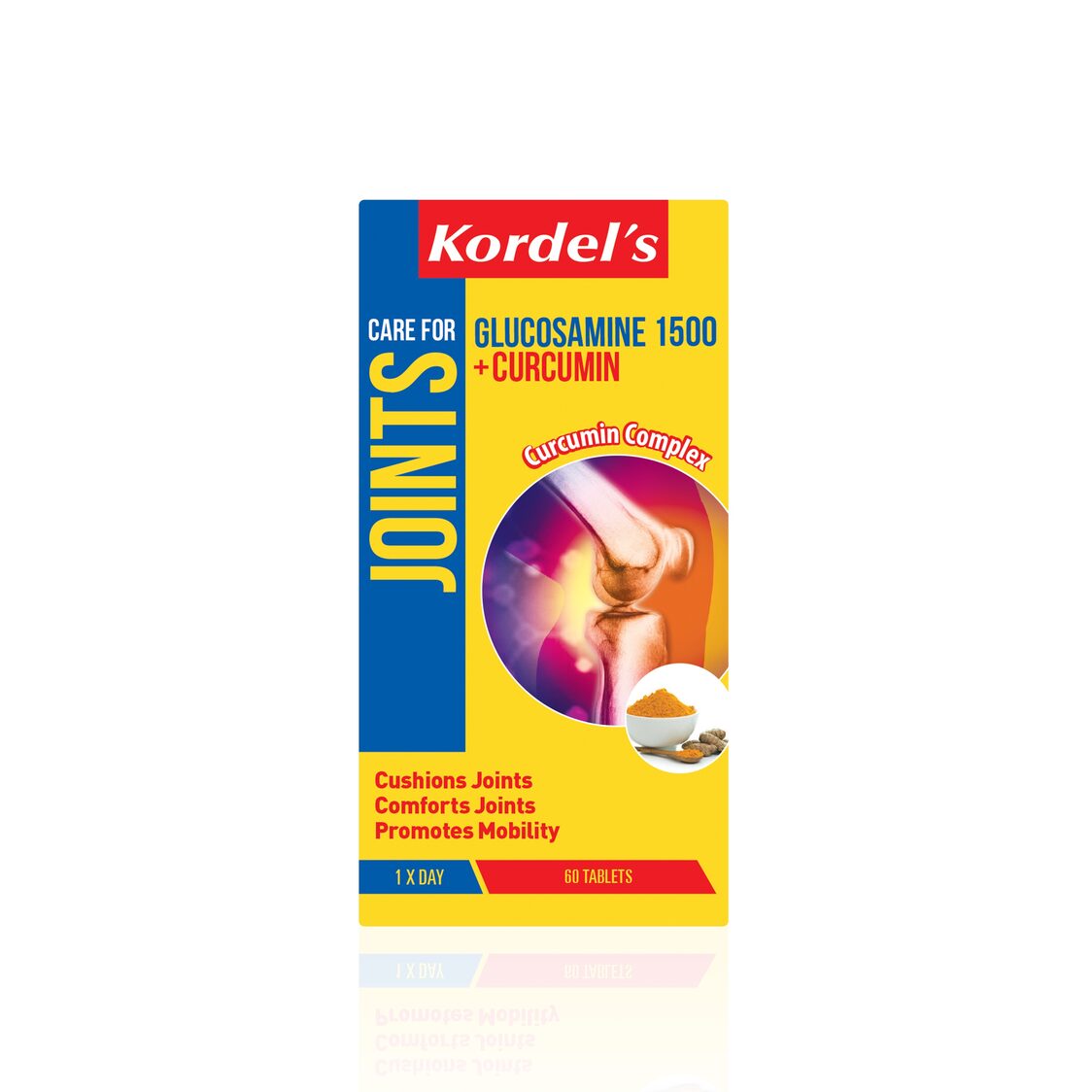 Kordel's Glucosamine 1500 + Curcumin 60's