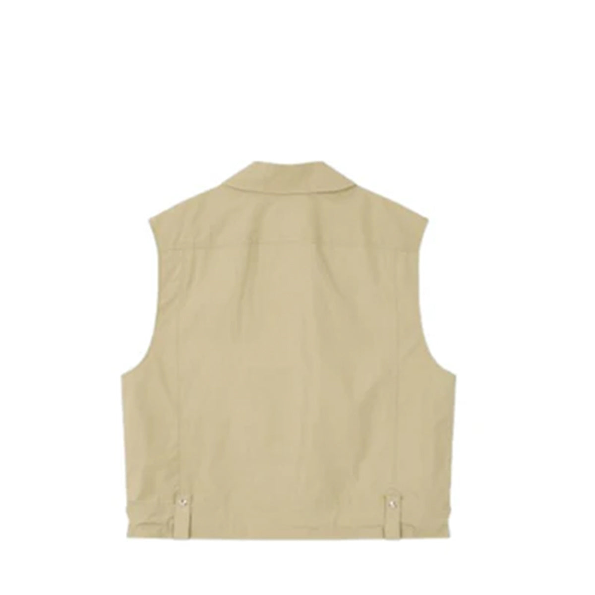 Voice Of Voices Cotton Logo Pocket Vest Khaki