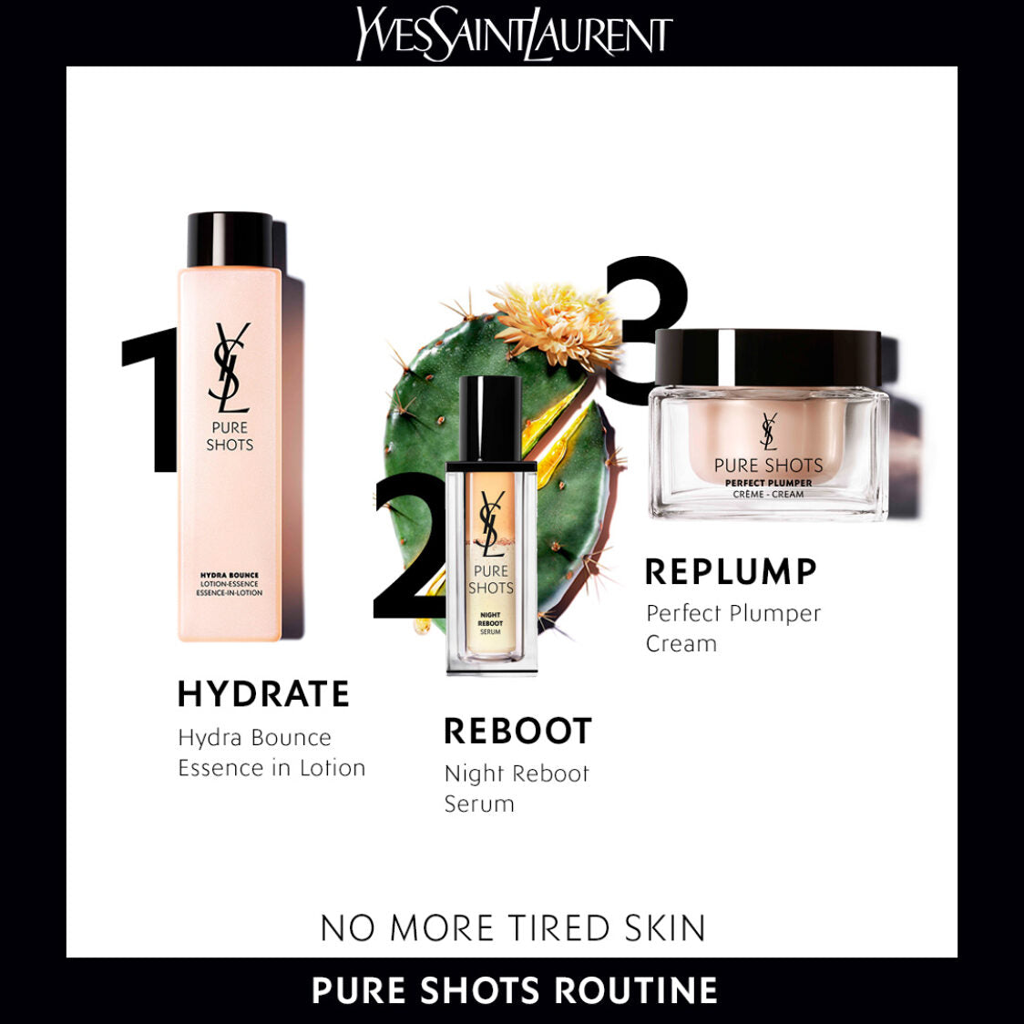 Yves Saint Laurent Beaute Pure Shots Perfect Plumper Cream 50ml
