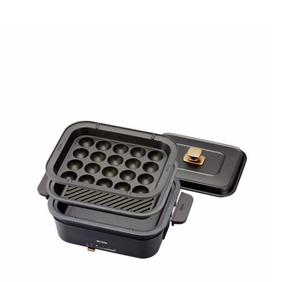 TIGER 3-in-1 Electric Griddle Cooking Wares - Black (CRL-A30S K)