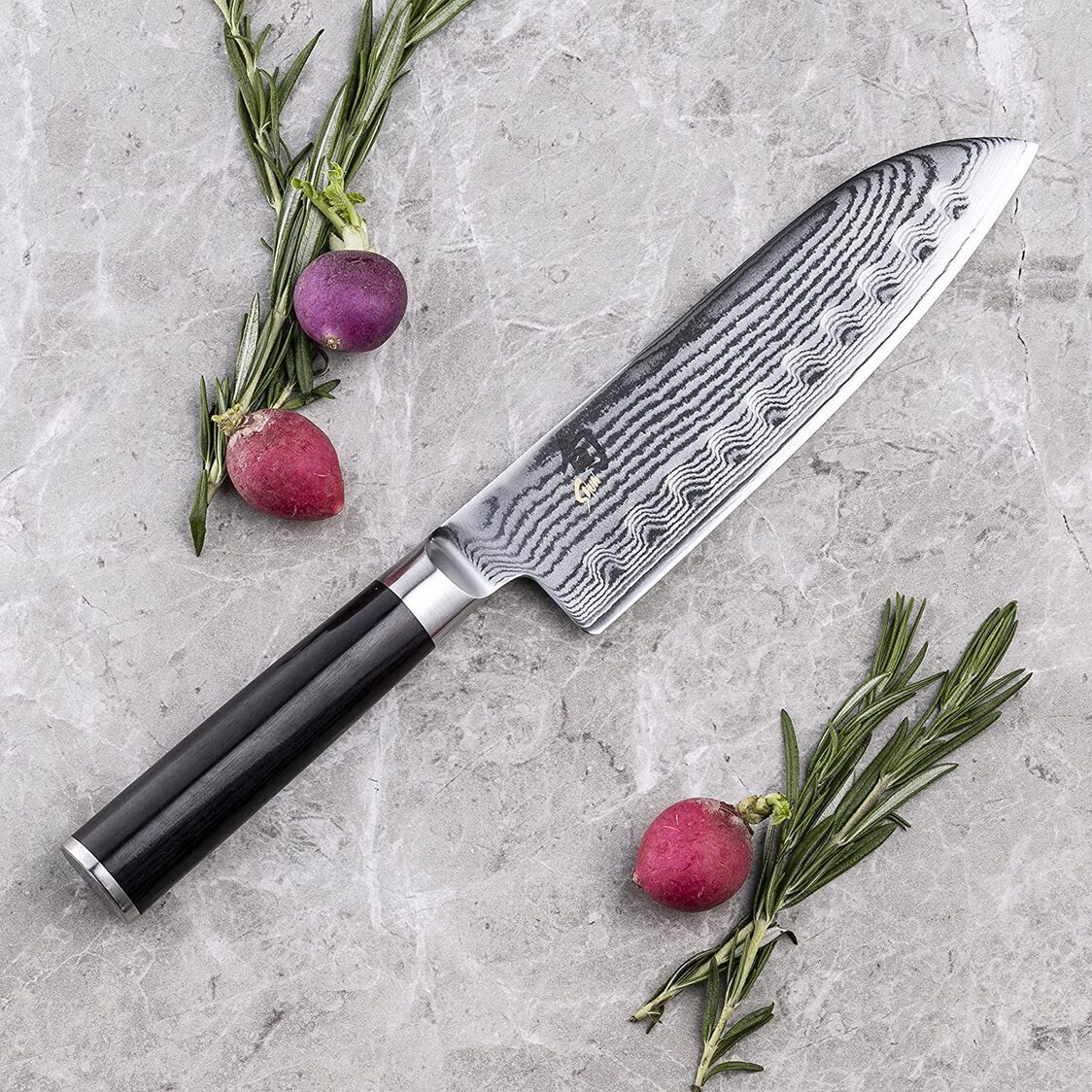 KAI SHUN (旬) Classic Santoku Knife - Hollow Ground 18cm (DM-0718)