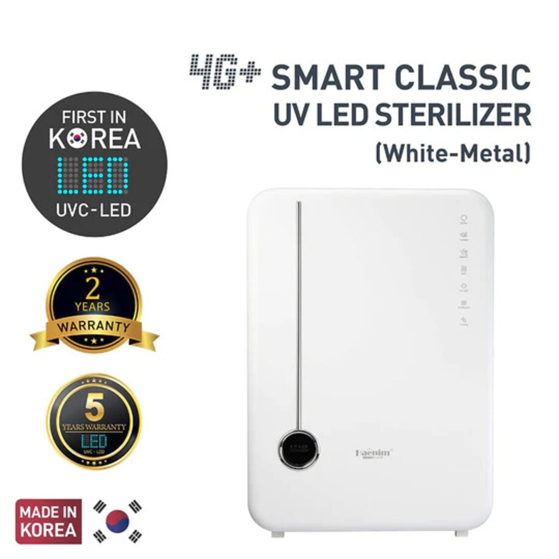 Haenim 4G+ Classic UV Steriliser (White Gold)