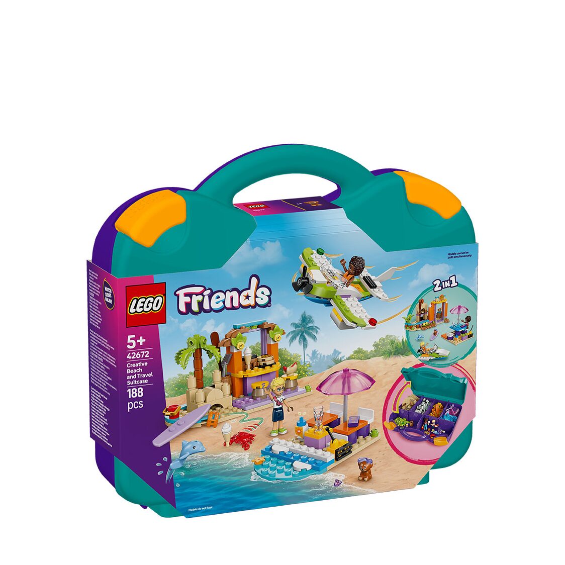 LEGO 42672 Creative Beach and Travel Suitcase