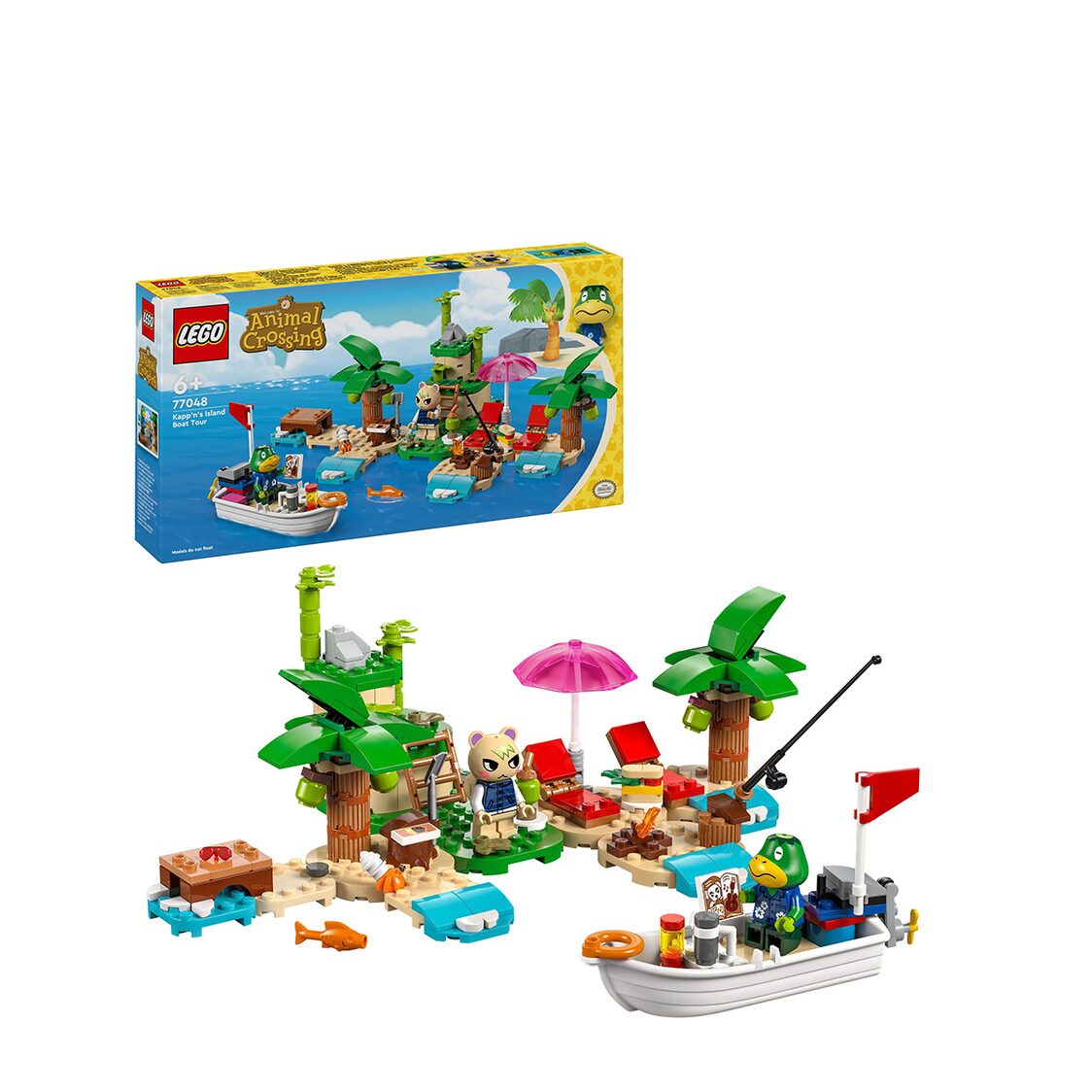 Lego 77048 Animal Crossing Lego Kapp'n's Island Boat Tour