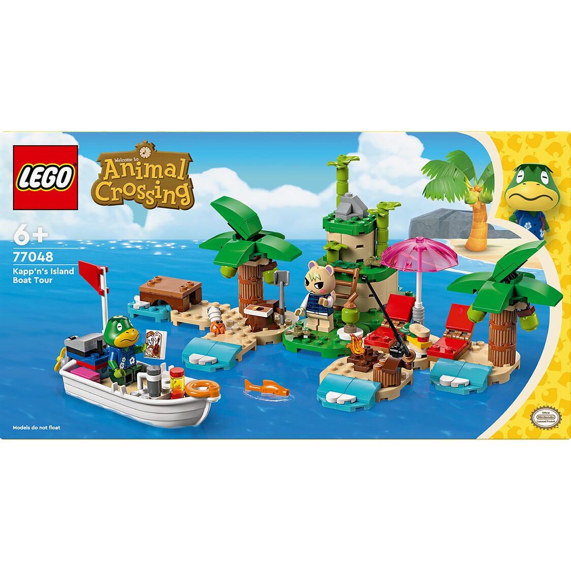 Lego 77048 Animal Crossing Lego Kapp'n's Island Boat Tour