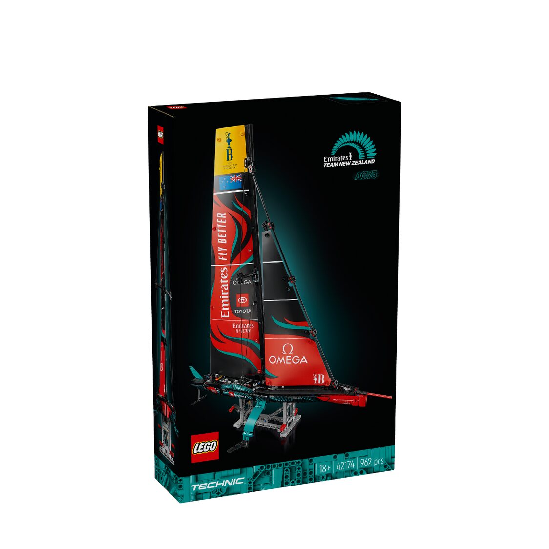 Lego 42174 Emirates Team New Zealand AC75 Yacht