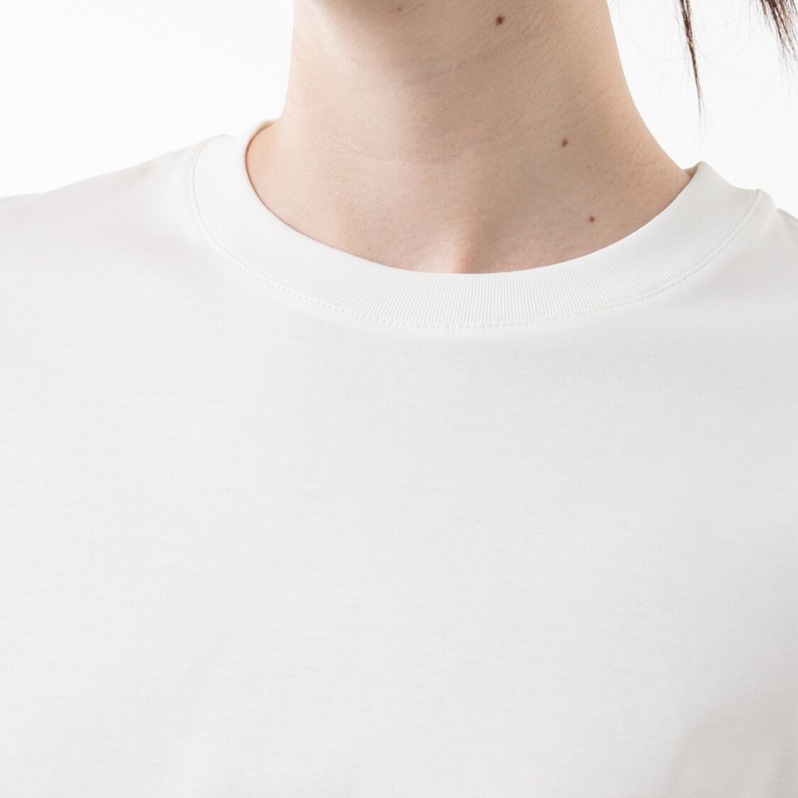 K/WOODS Essential Boxy Tee in Off White