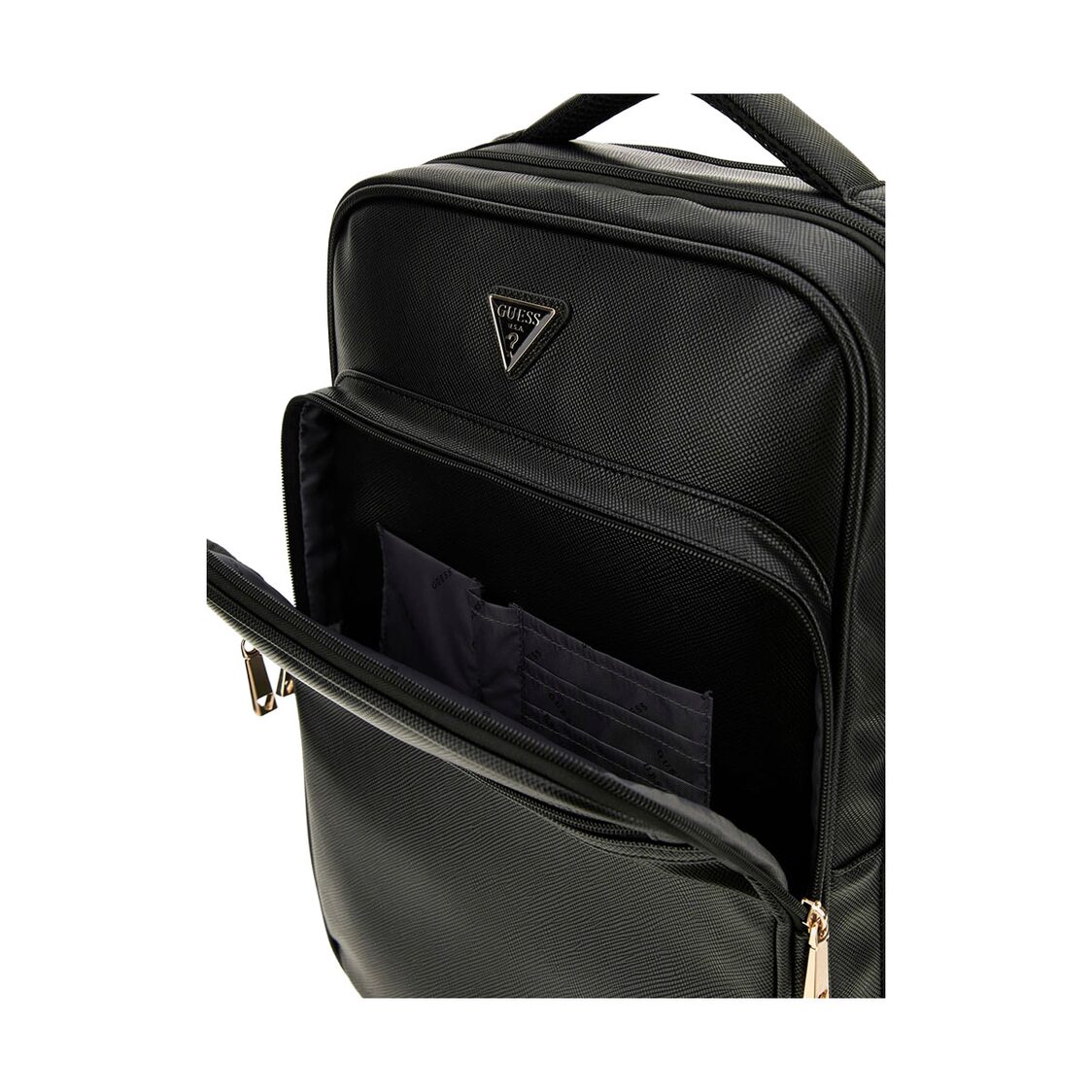 NOROM ZIP ARND TRAVEL BACKPACK,BLACK