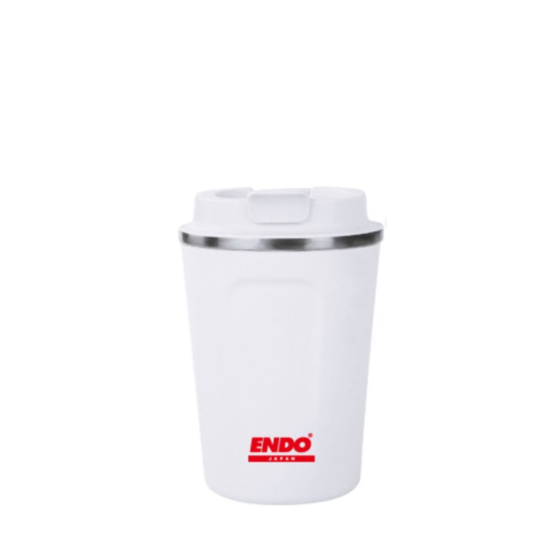 ENDO Double Stainless Steel Coffee Mug 380ml (CX-3009)