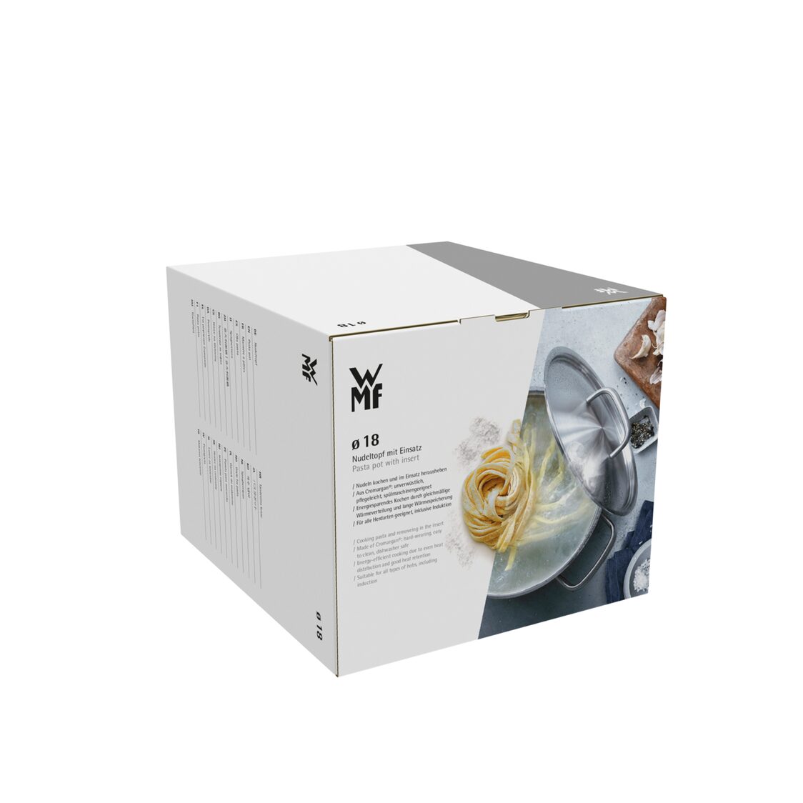 WMF Mini Pasta Pot with Stainless Steel Lid & Insert 18cm (07-1882-6040)