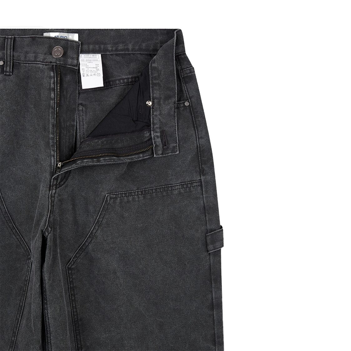 Studio Tomboy Double Knee Half Denim