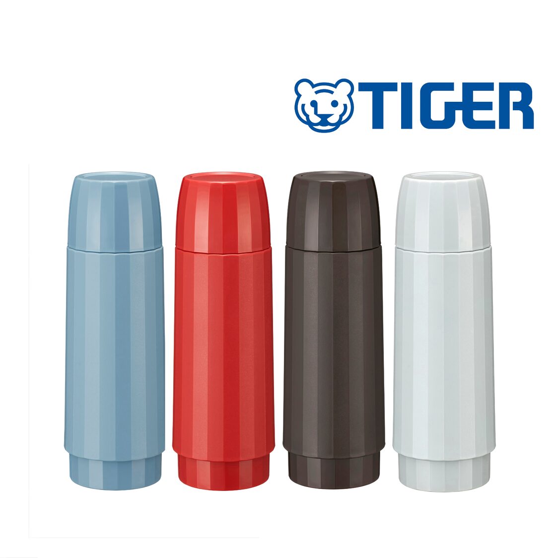 TIGER Double Stainless Steel Bottle 300ml - Grayish White (MSK-A030 WG)