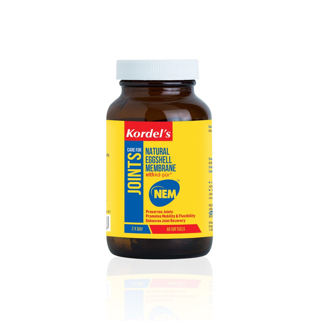 Kordel's NEM™ Natural Eggshell Membrane + kd-pür® 60s