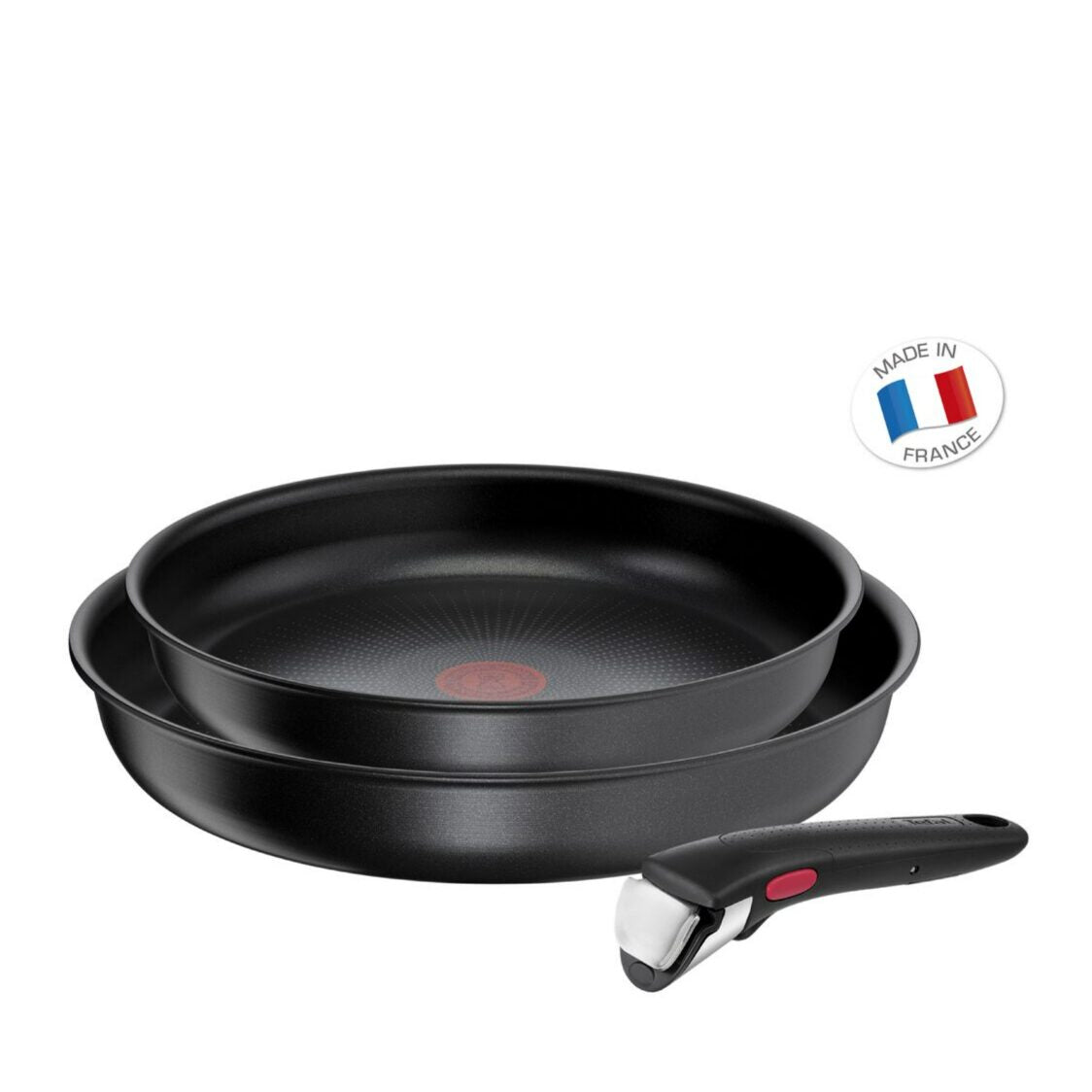 Tefal Ingenio Daily Chef Induction Black 3pc Cookware Set (L76295)
