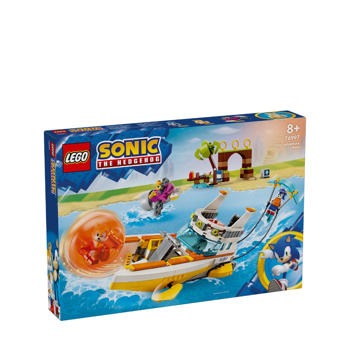 Lego 76997 Tails' Adventure Boat