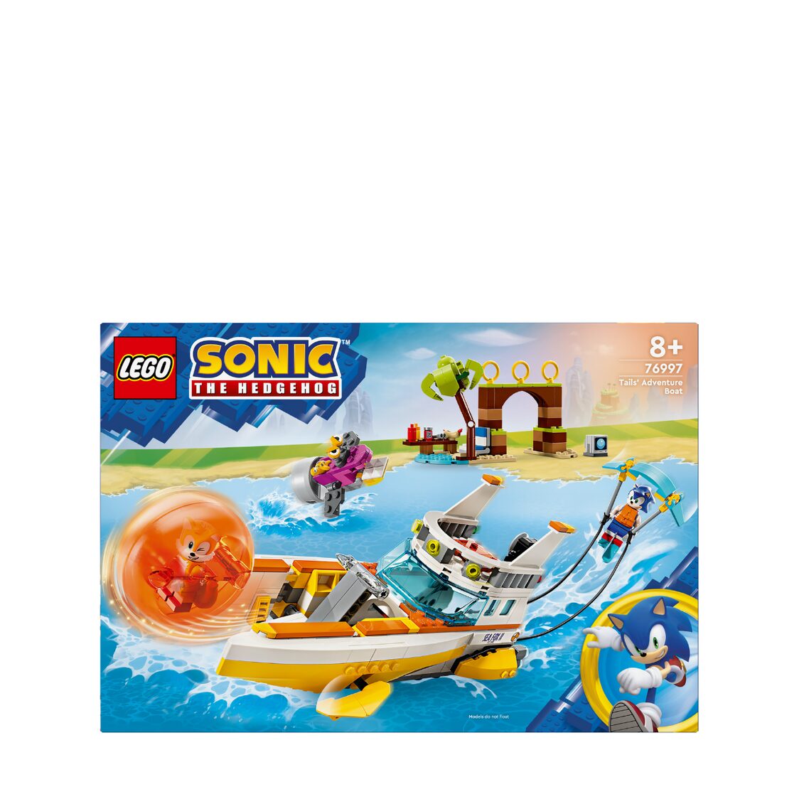Lego 76997 Tails' Adventure Boat