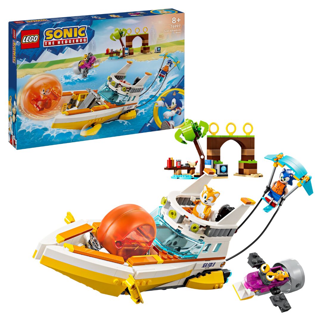 Lego 76997 Tails' Adventure Boat