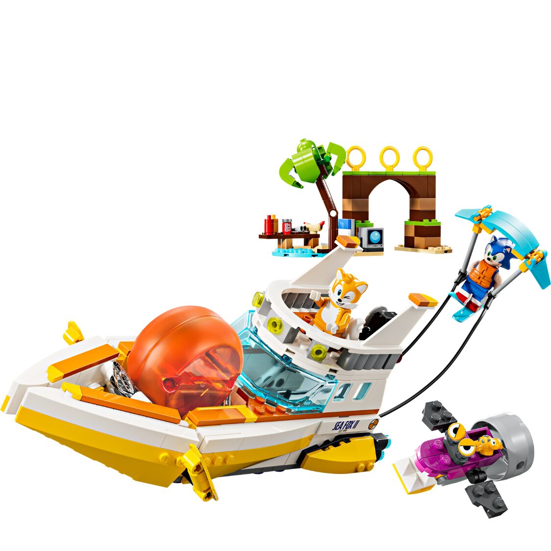 Lego 76997 Tails' Adventure Boat