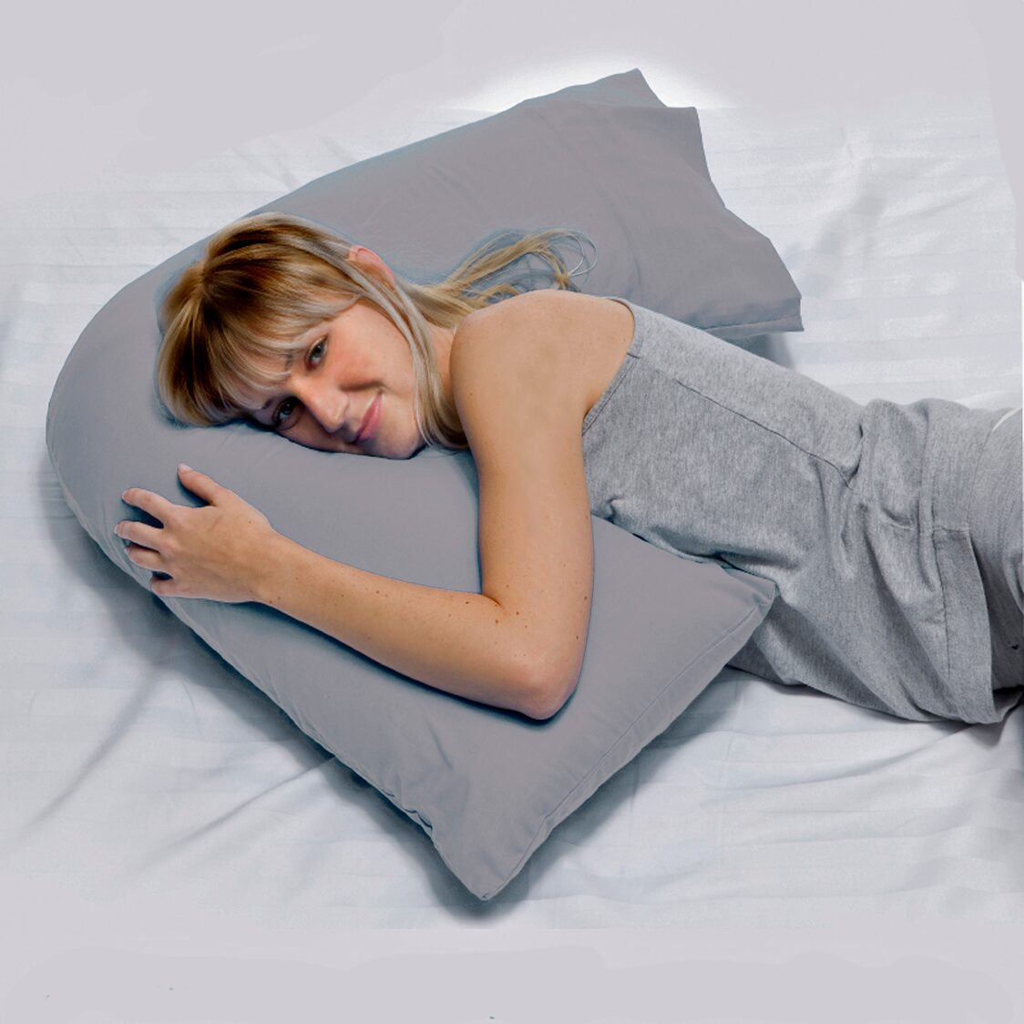 J. Rapee Cuddle U Cover with Insert Grey