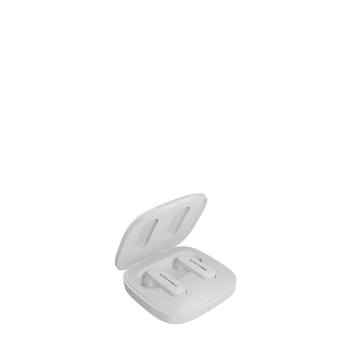 Alpha Works Curve100 True Wireless Earbuds - White
