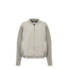 Voice Of Voices Zippered Knit Mixed Jumper