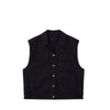 Voice Of Voices Cotton Logo Pocket Vest Khaki