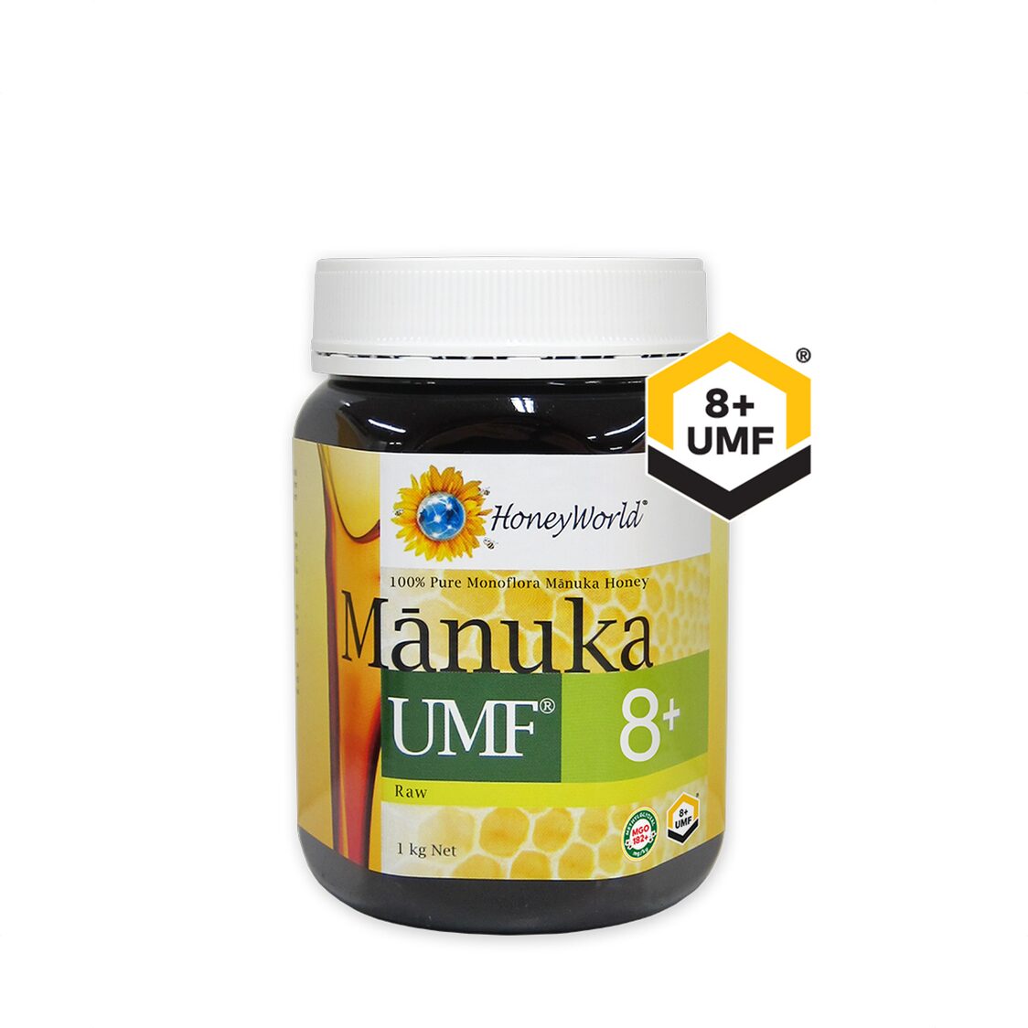 HoneyWorld® Raw Manuka UMF™8+ 1kg