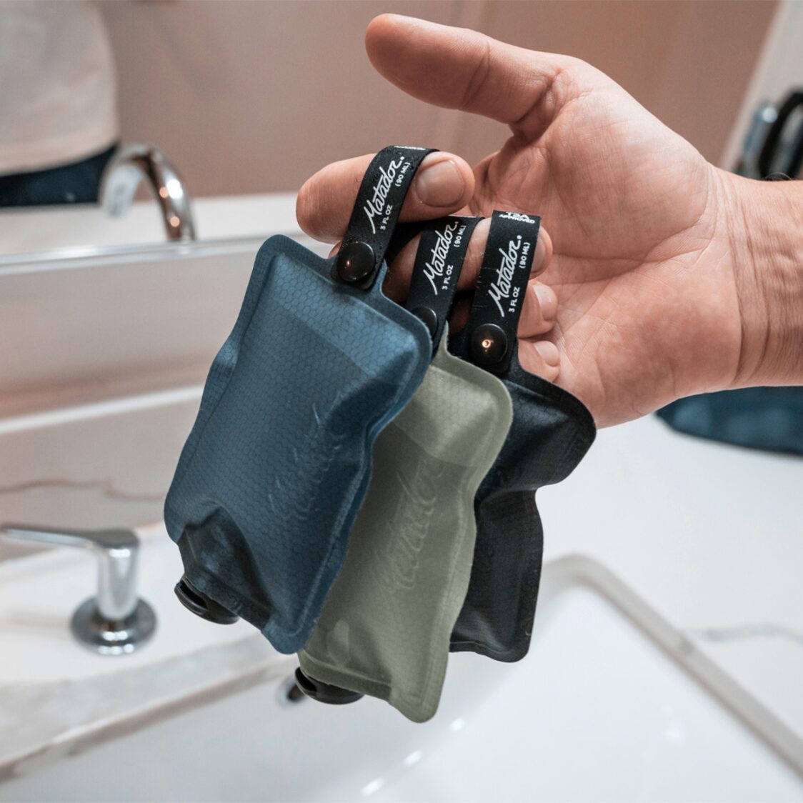 Matador FlatPak Toiletry Bottle (3-Pack) - Multi-Color