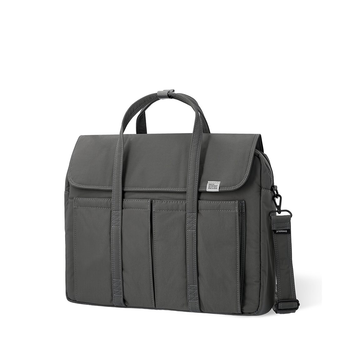 Sweetch BRIEFCASE 002 Stone Grey