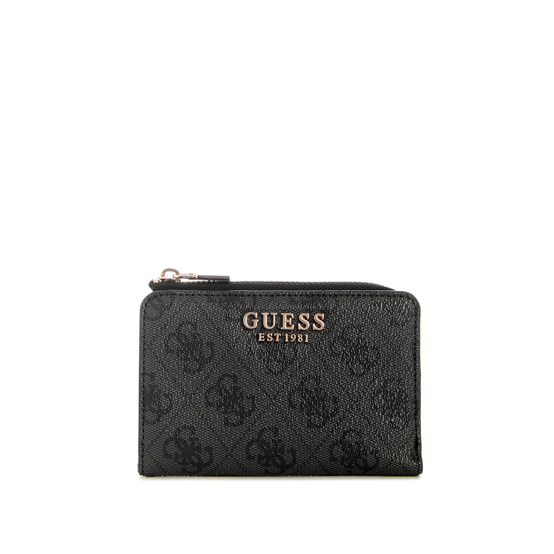 LAUREL II SLG ZIP ARND CRD CSE,COAL LOGO
