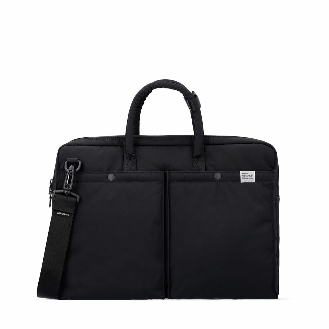 Sweetch SLIM BRIEFCASE 001 Black