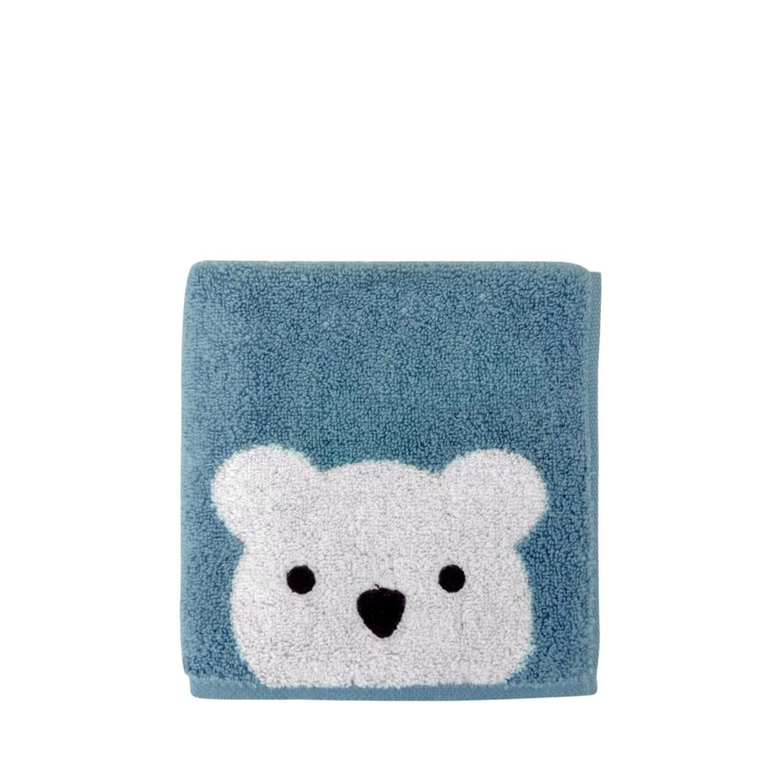 Milton Home Peeping Tom 100% Combed Cotton Face Towel Blue - Peeping Tom FT Blue