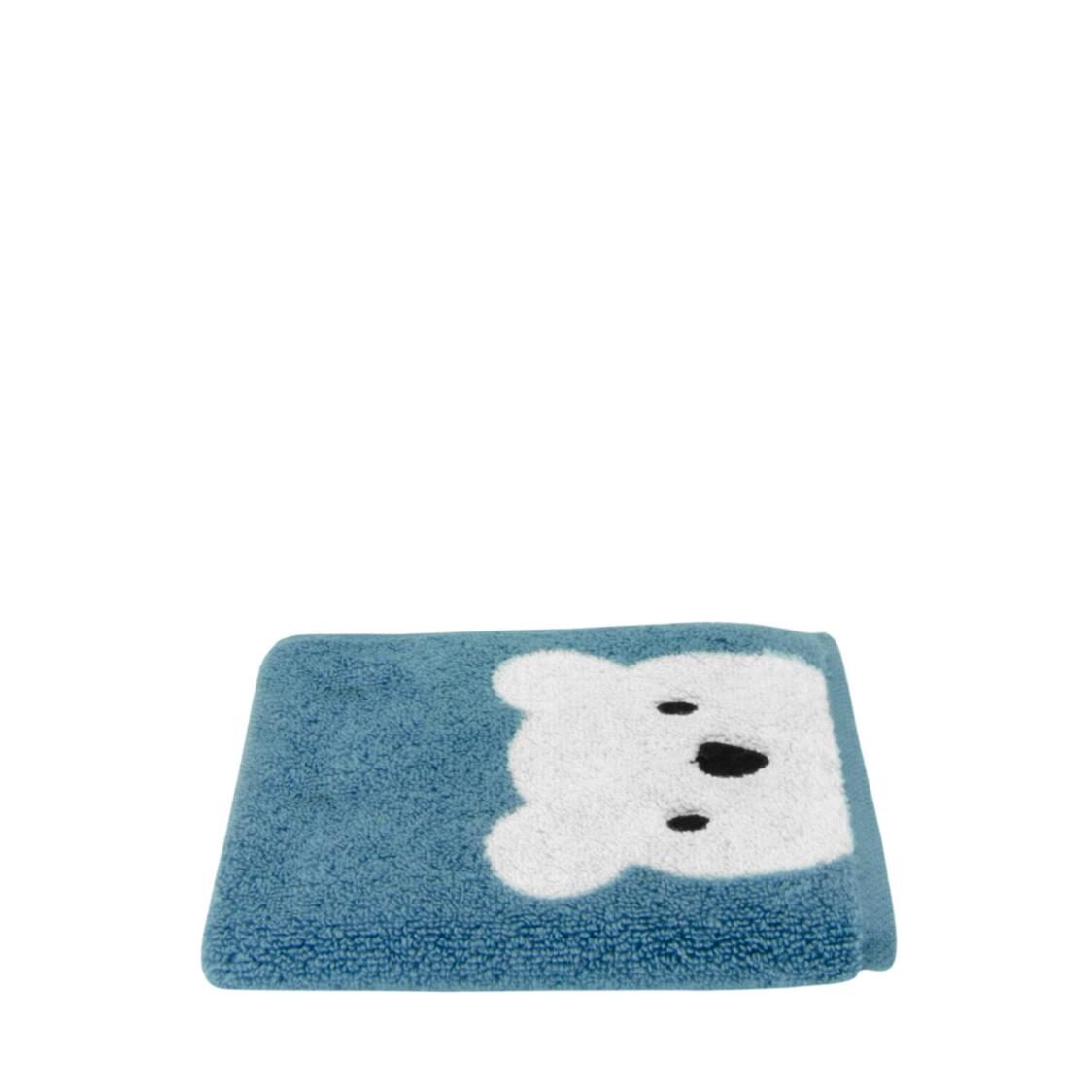 Milton Home Peeping Tom 100% Combed Cotton Face Towel Blue - Peeping Tom FT Blue