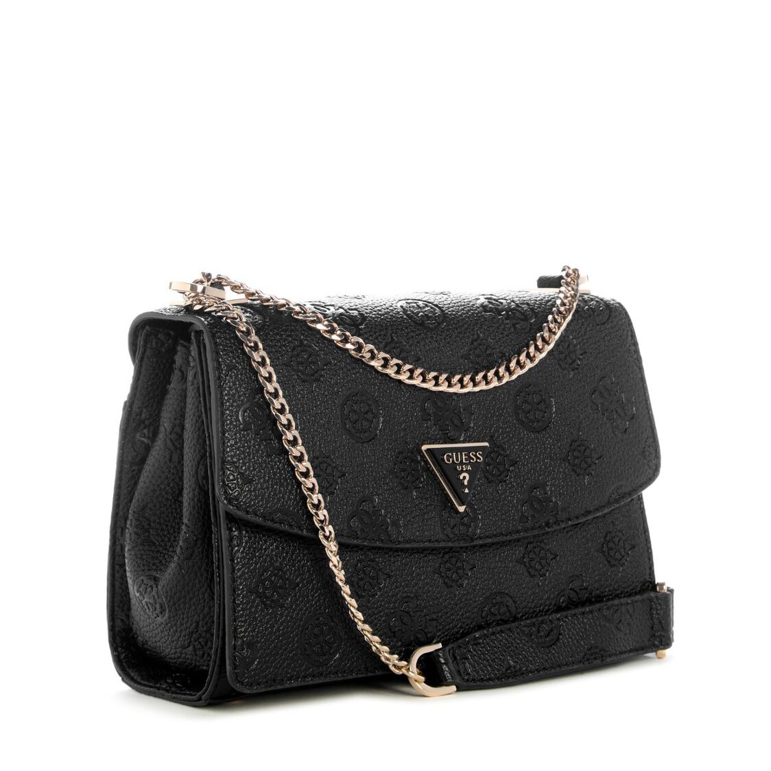 CRESIDIA II CONVERTIBLE CROSSBODY FLAP,BLACK LOGO